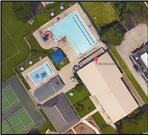 Ardmore Ave Pool - Aerial